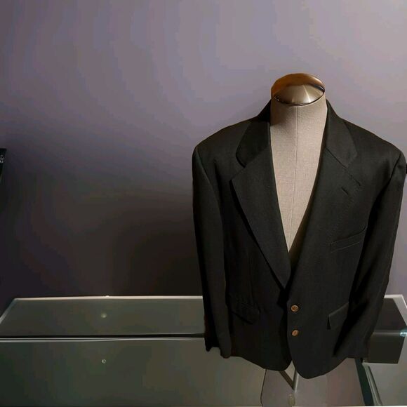 ANTONIO MIRO BARCELONA GREY 100% Wool BLAZER JACKET 44R